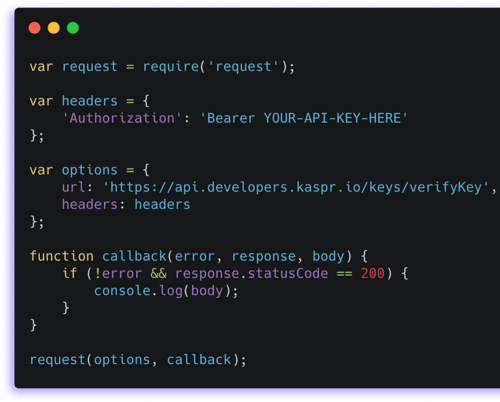 Graphic showing API in dev