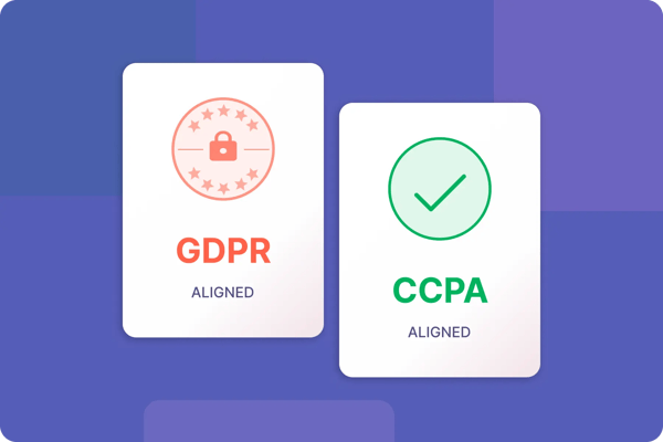 Graphic showing Kaspr's compliance status