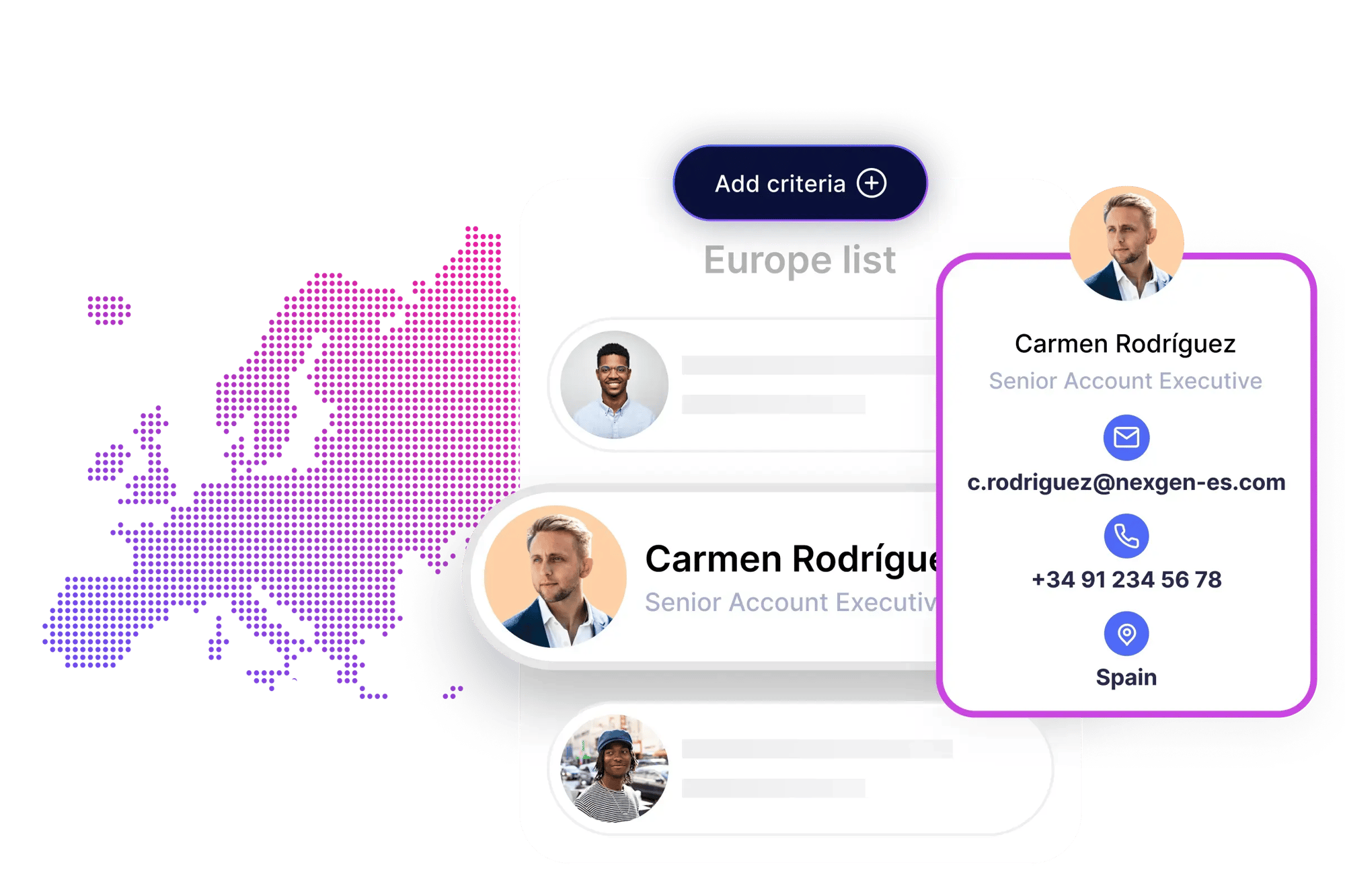 European data provider map graphic
