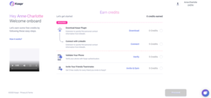 Onboarding Kaspr Onboarding Kaspr