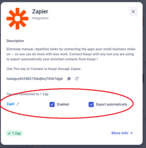 Permission Zapier