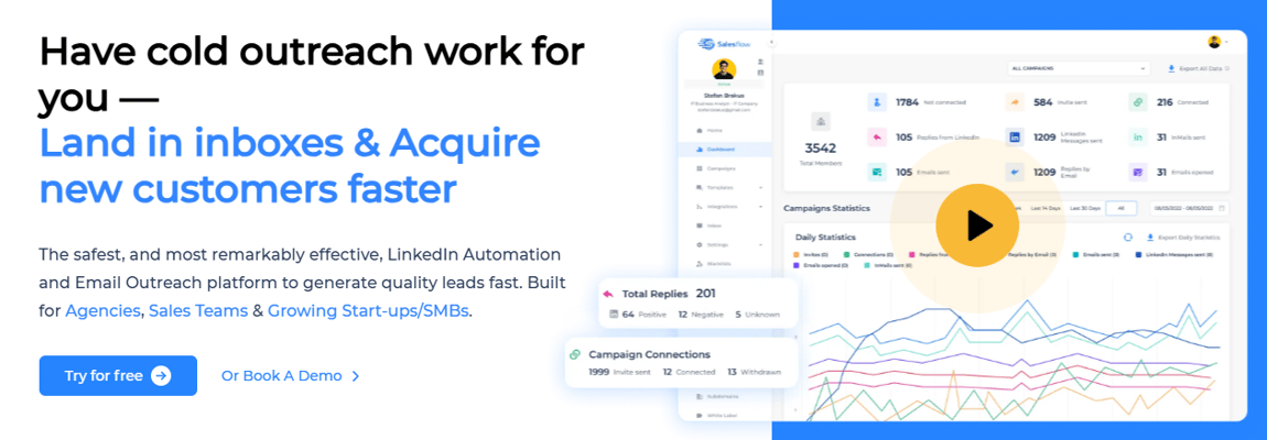 LinkedIn automation tool - Salesflow