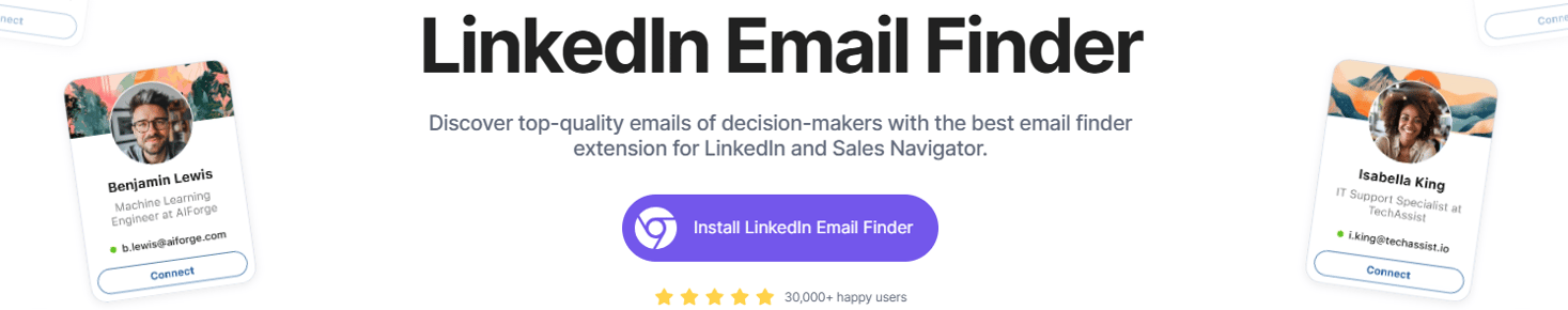 LinkedIn automation tool - Snovio