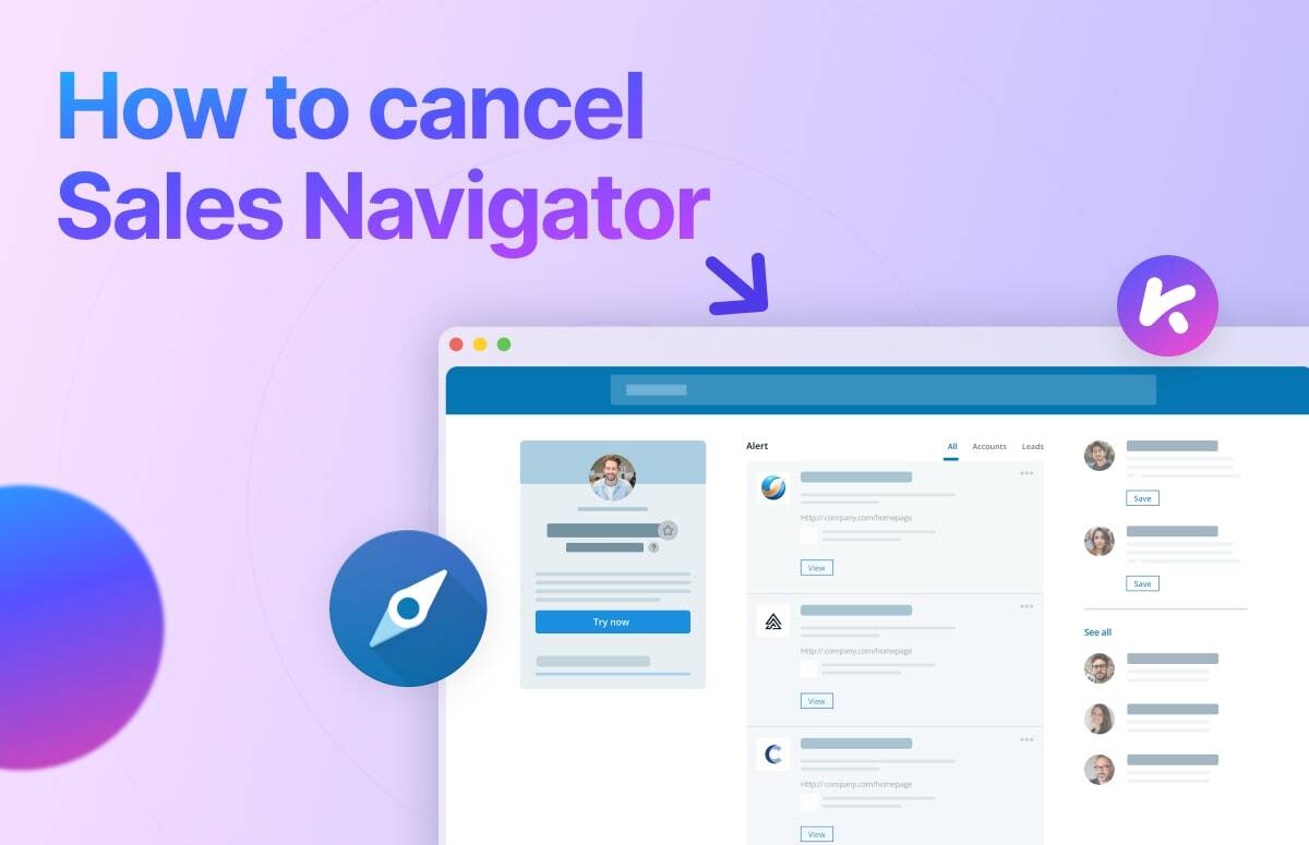How to cancel LinkedIn Sales Navigator card